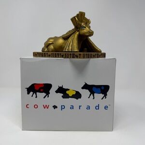 NWT Cow Parade Egyptian Princess Retired Collectible Cow Figurine #9140